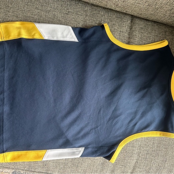 NBA Kids Denver Nuggets Navy and Gold Jersey size M - Picture 2 of 4